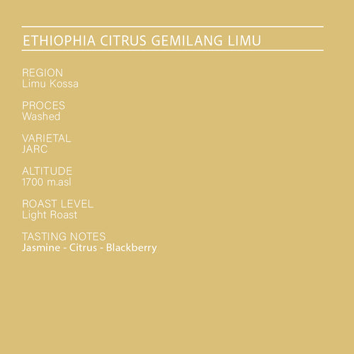 Ethiopia Citrus Gemilang Limu